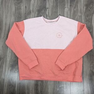 Columbia Women Outdoor Sweatshirt Pink Colourblock Size XXL